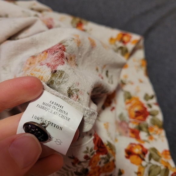 10$ with bundle - Flower's cotton dress - Picture 5 of 10